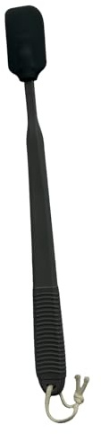 Applicateur de lotion pour le dos avec spatule en silicone souple et flexible - Doux pour la peau, sans consommation, facile à nettoyer et réutilisable pour les endroits difficiles d'accès