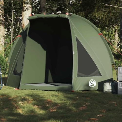 Owoxanthellate Angelzelt Olivgrün 210 x 170 x 125 cm Ultraleichtes Wurfzelt aus 185T Polyester mit PU Schutz für Camping Angeln und Kurztrips