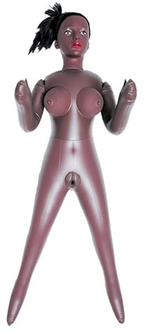 Muñeca Inflable Realista Premium ALECIA – Cabeza 3D con Cabello Natural – Tamaño Real 156 cm – PVC Suave – Incluye Accesorio Vibrador (+18)