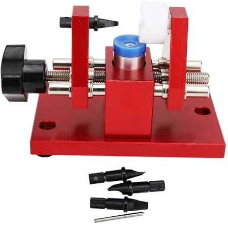Abrelatas para la tapa trasera de relojes de acero inoxidable, herramienta profesional para retirar la tapa trasera del reloj con cuchillas de precisión y cilindro central con