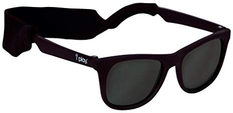 i play. by green sprouts baby-boys Flexible Sunglasses,Black,0-2yr
