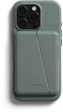 Bellroy Mod Case + Wallet, kompatibelt med iPhone 16 Pro - Agave
