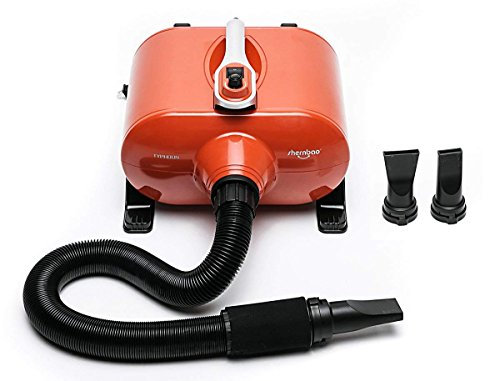 shernbao Double Motor Blower Dogs 6.0HP 3000W – Professional Hair Dryer,Soffiatore per Cani, Grooming Equipment Giant Breeds,Asciugacapelli per Uso Privato e Professionale