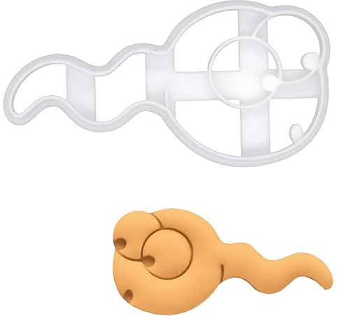 Sperma Ausstechform, 1 Teil, Bakerlogy
