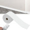 Plinthe souple autocollante - 10 cm x 10 m - Plinthe flexible autocollante - Blanc