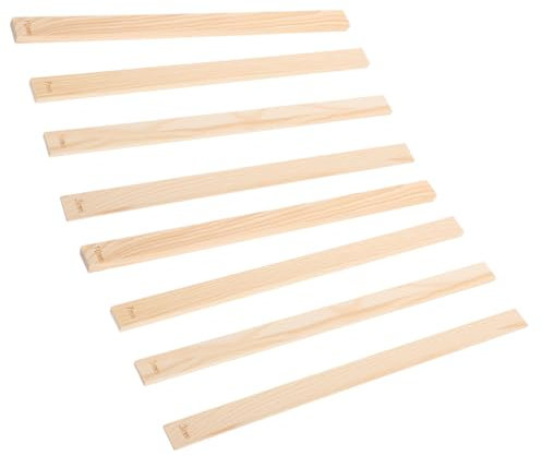 DIYEAH 8pcs Clay Plate Guide Strip Wooden Guides for Polymer Clay Pottery Tools for Modelling and Pottery Wheel Projects