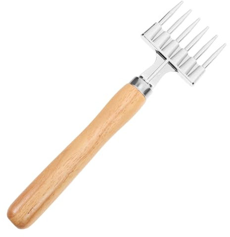 LAPYAPPE Eiscrusher Mit Holzgriff Eispickel Aus Aluminiumlegierung Für Zuhause Tragbarer Eiszerkleinerer Für Cocktails Und Getränke