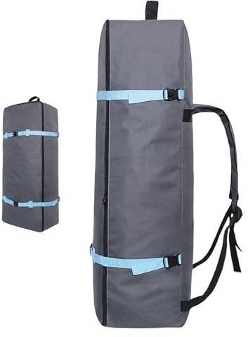 Bolsa de Pido Inflable: Bolsa de Almacenamiento Impermeable, Caja de Transporte con Cremallera, Mango portátil | Portador de pádidos de Paleta de Servicio Pesado para Tablas de Surf, Viajes fácil