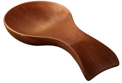 Wooden Spoon Rest, Wooden Teaspoon Rest for Kitchen Counter, Kitchen Counter Decoration, Spoon Rest Kitchen for Placing Teaspoons, Spoons, Forks, Spatula