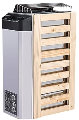 Stufa Per Sauna Da 3 Kw, Riscaldatore Per Sauna In Acciaio Inox 220v Per Uso Domestico, Riscaldamento Con Controllo Interno Per Bagno Turco/vapore Secco, Attrezzatura Per Spa E Hotel