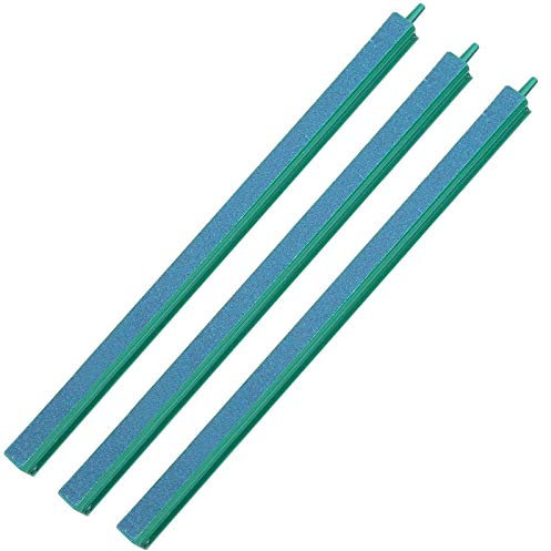 Ausströmerstein Aquarium Aquarium Luftstein Aquarium Sauerstoffstein Luftblasen Ausströmerstab Ausströmerstein Luftstein für Aquarium Sauerstoff Pumpe 3 Stück 30 cm Luftstein Ausströmer Stange