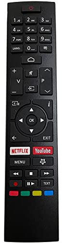 FYCJI Nuevo Toshiba CT-8557 RC43157 Reemplazo de Mandos a Distancia para Hitachi RC43157/Toshiba 55UA2068DGL 55 Zoll Fernseher Android TV-Vea cuidadosamente si los Modelos compatibles Coinciden