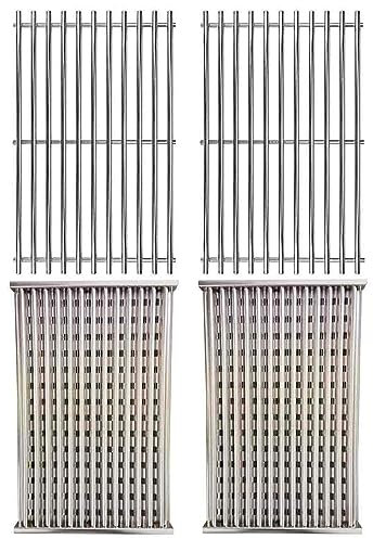 Cmanzhi S4B316 Grillrost und Strahler für Charbroil TRU-Infrared 463642316 463644220 463632320 463675016 463644220 G362-2100-W1, 2 Stück für Charbroil 463245518 4636750