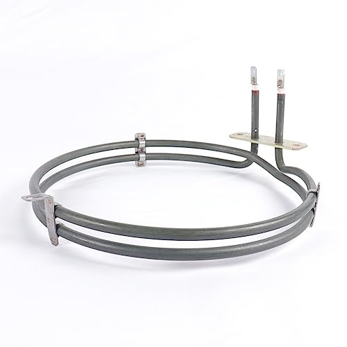 Distri+ - Résistance circulaire Air Pulse 2000W compatible avec four et cuisinière SMEG, Bosch, Siemens, Neff, Whirlpool... Alternative pour références d'origine 806890882, 481225998293 C00582597...