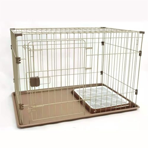 XIAOZHUANGXIONG Kaninchen Freilaufgehege, Freigehege for Kleintiere mit Tür und Netz, Pet Products Portable Metalldraht Yard Fence, Kaninchenstall mit Zubehör (Size : A2)