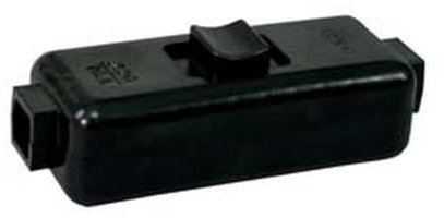 10PZ INTERRUTTORE A LEVETTA BIPOLARE NERO