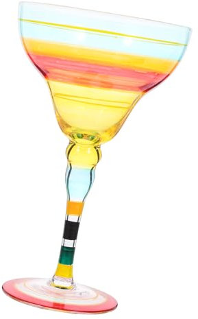 Alipis Copa De Margarita Pintada Mano Vaso De Decorativo Diseño y Chic Para Bares y Bodas
