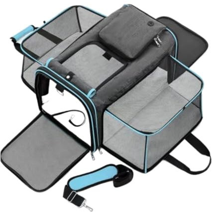 Transportbox Hund Haustiertasche, Reisetasche, Tragetasche Für Haustiere, Outdoor-Rucksack, Katzen-Tragetasche, Katzen-Tragetasche, Atmungsaktive Haustier-Tragetasche Katzentasche Transporttasche Katz