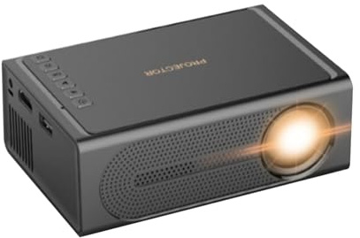 Mini proiettore, 1080P HD proiettore video portatile a LED compatibile con HDMI/USB/AV/5V-2A, gadget tecnologici, mini TV, roba fantastica per compleanno, per donne e uomini
