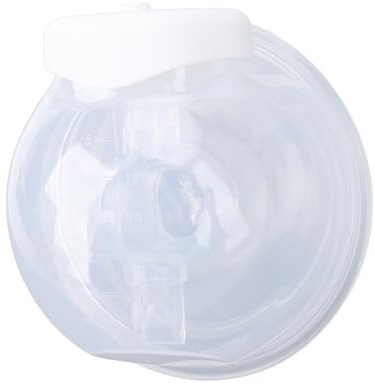 Portable Milk Catcher Breast Pump, Hands- Milk Collector Cup with 150ml Capacity, Safe PP Silicone, Easy to Clean, for Breastfeeding