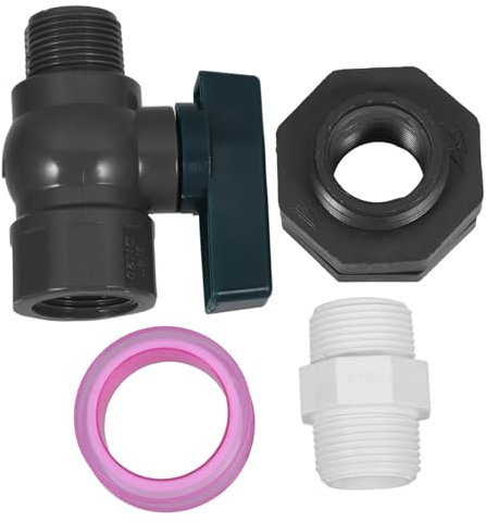 TOYANDONA Kit Deviatore per Giardino Dacqua Raccordo per Rubinetto di Ricambio per Rubinetto di Pioggia da 3/4 di Pollice