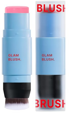 Stick Blush per Guance | Cream Blush Stick per Labbra e Guance con Doppia Punta - Doppia Punta Idratante per Viso e Labbra Ideale per Viaggio e Uso Quotidiano