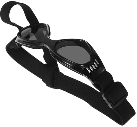 UTHCLO Haustier Sonnenbrille Hundebrillen Hunde Sonnenbrille Hundebrille Klein Hundeaugenbrille Brille Für Haustier Hundebrille Für Kleine Hunde Plastik Schwarz