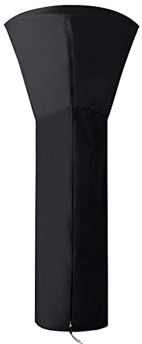 Garden Patio Heater Cover Waterproof Canopy Dust Covers 210D Oxford Cloth Outdoor Sunscreen Heater Air Heater(226*85*48cm)