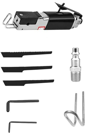 Juego de sierras de cuerpo automático, herramienta neumática, sables de cuerpo de aire con 24T 32T para equipos de reparación móviles, alternante de aire