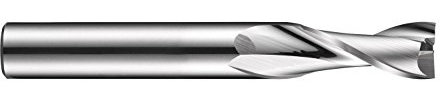 Dormer S6103.0XD6 - Fresa a codolo con finitura lucida, HM, diametro testa 3 mm, lunghezza flauto 9 mm, lunghezza totale 50 mm