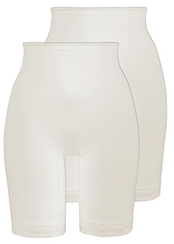 Sangora 2er Sparpack Damen Langbeinschlüpfer 8050900 = M in wollweiss