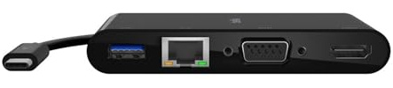 Belkin Multiport-Adapter - USB-C - VGA, HDMI