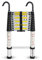 NORTHERN STONE Escalera telescópica 3,2 m Escalera de Aluminio Multiusos Extensible, Plegable y portátil, Carga máxima 150 kg/330 LB, escalón Ajustable, EN131