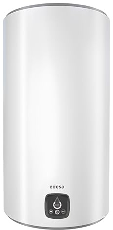 Edesa Digital 100L, thermos électrique 100 litres, chauffe-eau vertical, affichage numérique, garantie totale 3 ans, dimensions 102,2 x 43,3 x 45,1 cm, couleur blanche [Classe d'efficacité énergétique