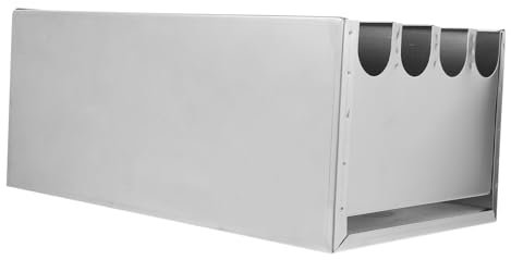 Cabilock boîte à couteaux en acier inoxydable support couteaux aimanté support de cuisine Range-couteaux moderne Métal Étagère de rangement Accessoires porte- porte-outil