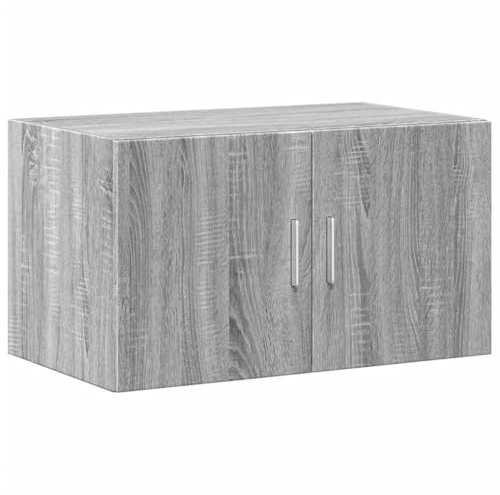 vidaXL Wandschrank Grau Sonoma 70x42,5x40 cm Holzwerkstoff