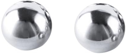 SEWOART 2stücke Edelstahlrunder Polierball Mit Wandstärke Hochglanz Spiegelball Für Wohn Und Büroschmuck Dekorativer Metallball Geeignet Für Verschiedene Dekorationsstile