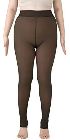 Ohne Fuss Thermo Strumpfhose Damen Blickdichte Kompressionsstrumpfhose Damen Enges Abnehmen Thermoleggings Damen Winter Moderne Classic Winterstrumpfhose Damen Gefüttert Stützstrumpfhose