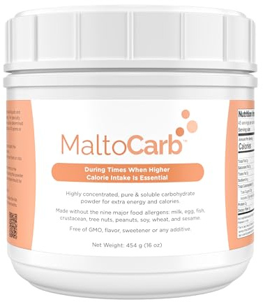 Solace Nutrition MaltoCarb Maltodextrin Carbohydrate Powder, 454g