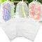 TZEKING 100 Pièces Sac Protection Fruits,20x30cm Non Tissé Sachet Protection Raisin,Jardin Plant Fruits Protection Sac avec Cordon,Jardin Protéger Sacs,pour Potéger Les Grappes Frelons Et des Oiseaux