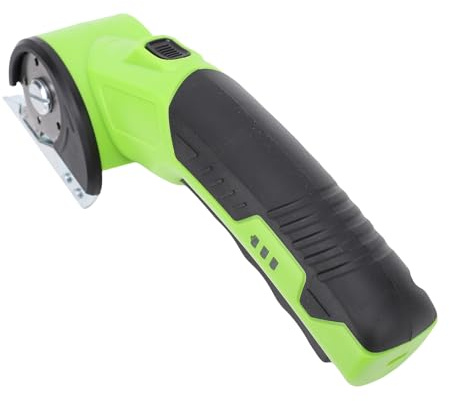 Fafeicy Coupes électriques sans Fil Cutter LED Efficace pour Vêtements à Main avec Un Faible Bruit et Une Lame Puissante pour Les Projets à la Maison
