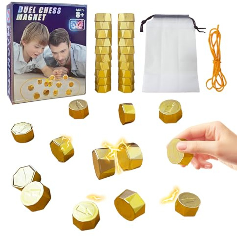 Gesellschaftsspiele,Magnetisches Schachspiel,Magnet Schach,Magnete Spiel,Tragbares Magnetschach,20 Stück Mini Magnets,Magnetsteine Spiel Tischspiele,Geeignet für Familienfeiern,Geburtstagsparty-Spiele | Tragbares Magnetschach,20 Stück Mini Magnets,Magnetsteine Spiel Tischspiele,Geeignet Familienfeiern,Geburtstagsparty-Spiele