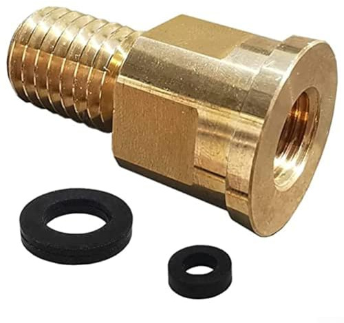 Adaptateur de manomètre en laiton avec joint torique pour systèmes de filtre à cartouche CS100/CS150/CS200/CS250/CJ200/CJ250 - Pièce de rechange pour équipement et pièces de piscine