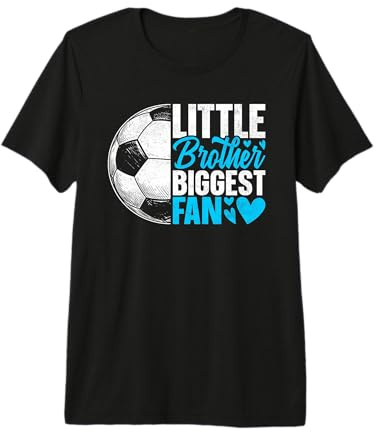 Little Brother - Pallone da Calcio per Fan Maglietta Premium