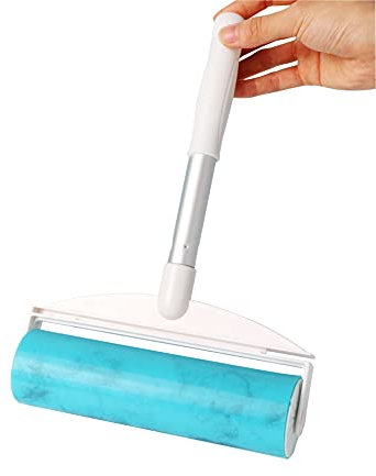 iLifeTech Abwaschbare Fusselrolle Fur Wizard Tierhaarentferner 20CM Wiederverwendbar Katzenhaare Hundehaare Entfernen Fur Kleidung