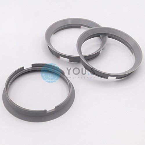 3 x ZENTRIERRINGE DISTANZRING für ALUFELGEN Z30D 76,9-71,6 mm Brock, Keskin, Tuning, Motec, Oxigin, RC, Tomason, Wheelworld, Advanti
