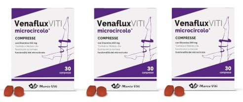 3 VENAFLUXVITI 30 CPR MICROCIRCOLO E CIRCOLAZIONE VENOSA