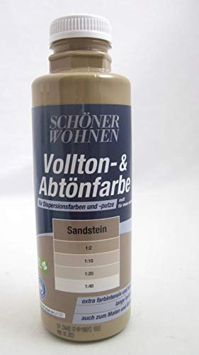Voll- und Abtönfarbe Sandstein 500 ml