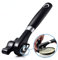 Can Opener Smooth Edge Manual, Can Opener Handheld, No Sharp Edges With Soft Grips, Food Grade Stainless Steel Cutting Can Opener, Professional Ergonomic Can Opener for Kitchen & Restaurant