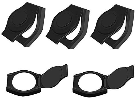 EasyULT Webcam Abdeckung[5 Stück], Privacy-Schutz Kamera Abdeckung mit starkem Klebstoff zum Schutz der Objektivabdeckung und Schutz der Privatsphäre und Sicherheit der HD Kamera(Schwarz)